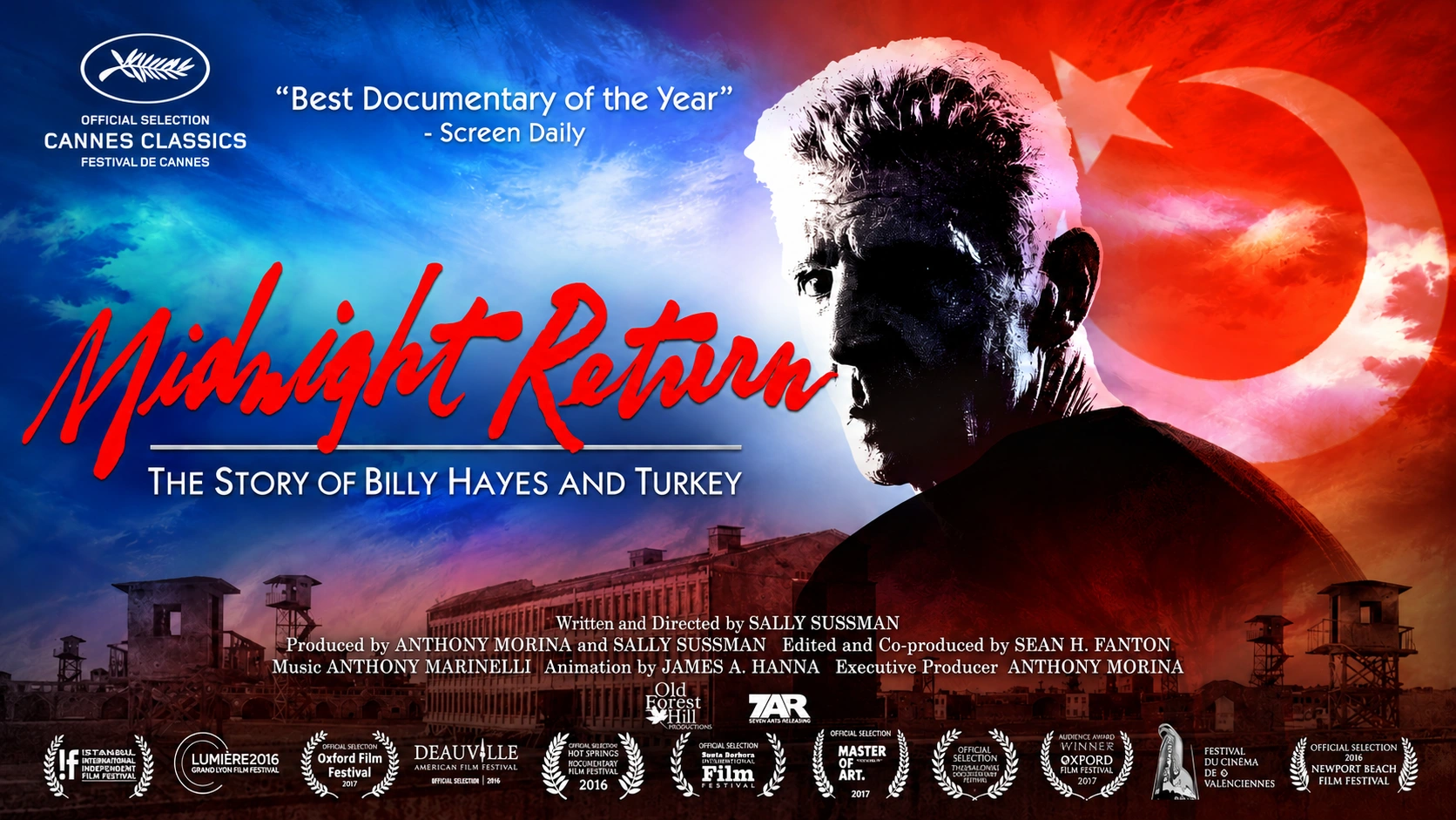 Midnight Return title frame from the film